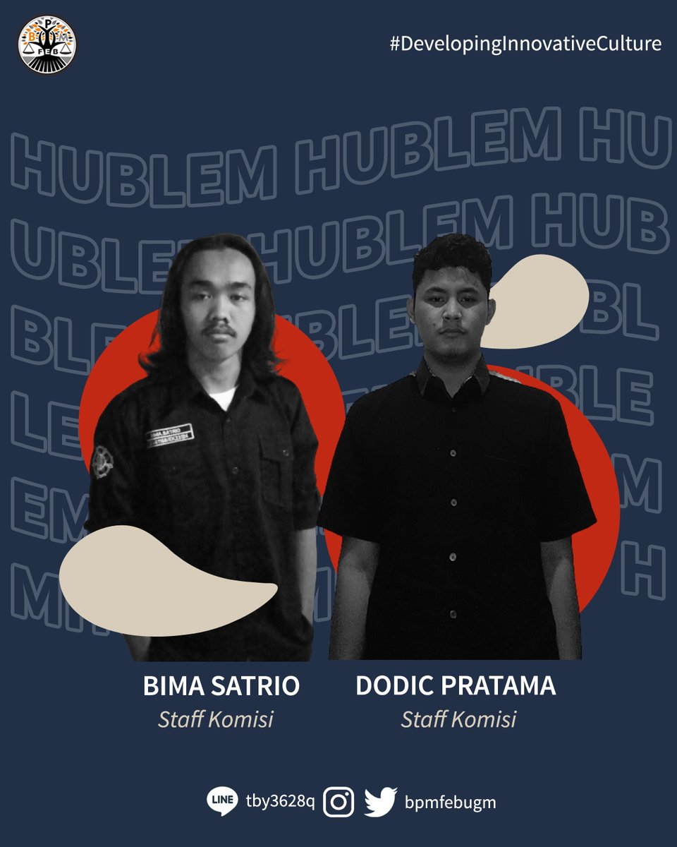 bpmfebugm's tweet photo. [GETTING TO KNOW: OUR STAFF 2021]

Halo, Keluarga FEB UGM👋🏼
Ingin tahu siapa sajakah staff dari Komisi Hubungan Lembaga? Yuk, geser slide-nya👉🏼👉🏼

BPM FEB UGM 2021
#DevelopingInnovativeCulture
#VivaLegislativa https://t.co/o3qypu4VM0