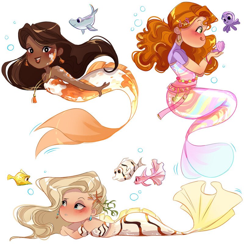 Juclart_twt's tweet photo. Hi #VisibleWomen I'm Laia!
I'm a concept art &amp; character design student currently looking for a side job in illustration!
I love drawing kpop, mermaids and glittery things!!!
💌juclartemail@gmail.com 
📷Instagram: @ juclart https://t.co/4JvvCvusng