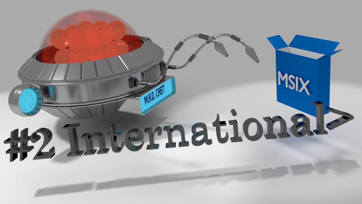 NickInformation's tweet photo. M.A.D. Cast #2 International. 16. April - first time in English with content on #MSIX by @TimothyMangan  #AppV troubleshooting by Sebastian (always exciting!), Ingmar shows us how we can convert App-V to MSIX. A raffle and tips from me.  Pleace retweet! https://t.co/BlLB1odCA5 https://t.co/uZF7b2Q6H3