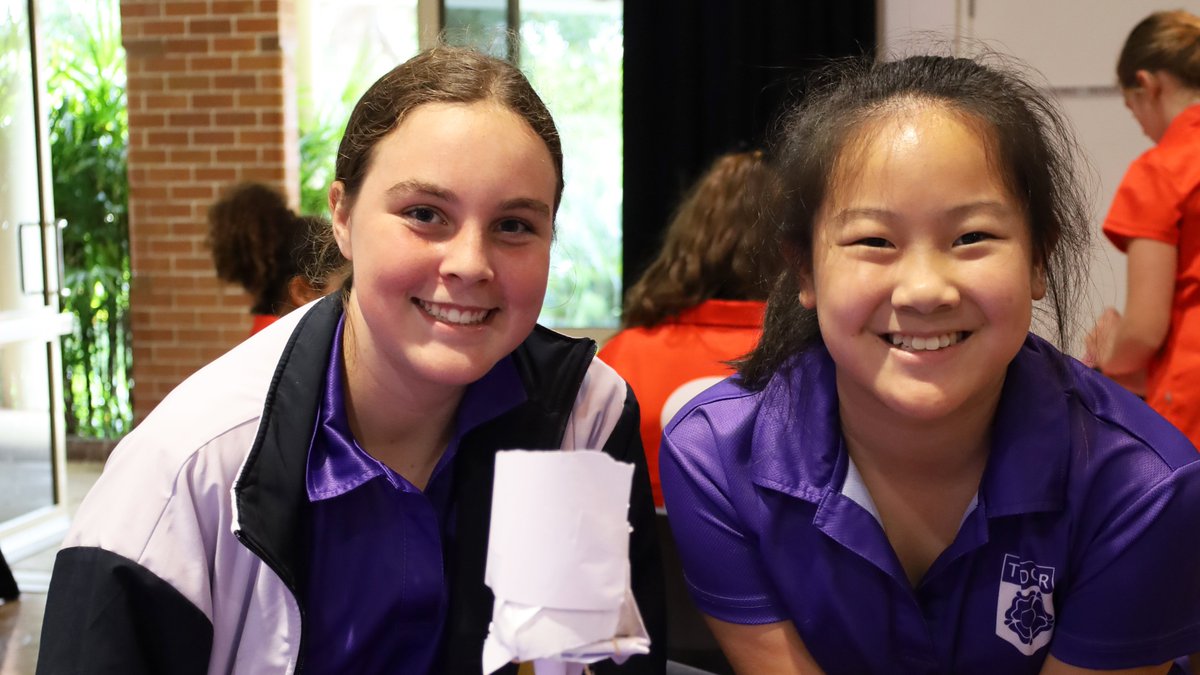 Ravenswood_News's tweet photo. The Years 7-8 Scholars Challenge combined subjects such as Science and Engineering with artistic and sporting pursuits, to tap into the skills of every girl #learningextension #STEM #problemsolving https://t.co/BFoekoCjr7