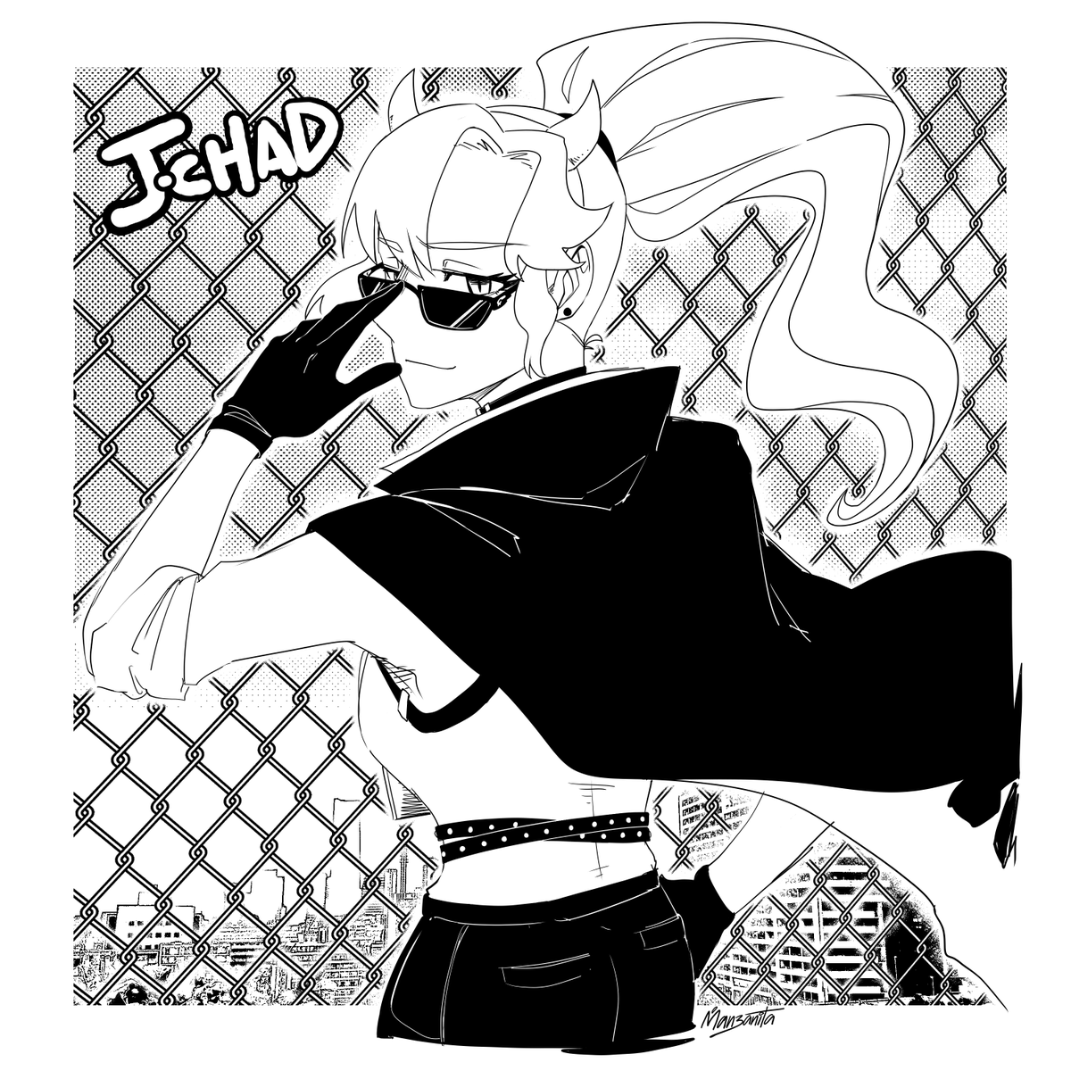 I also wanted to draw J-chan~ ๐
#callillust
