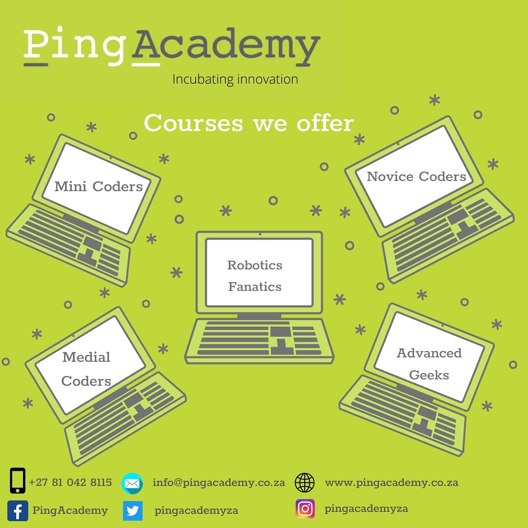 pingacademyza's tweet image. Learn to Code for Kids

pingacademy.co.za/store/

#IncubatingInnovation #CodingOnline #codingisfun