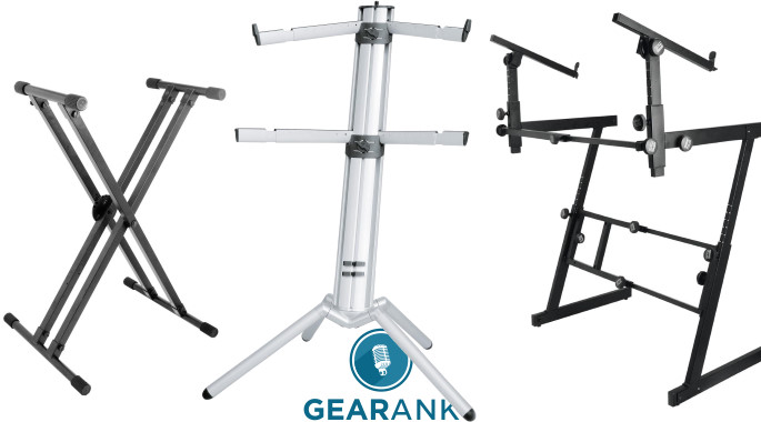 GearankMI's tweet photo. Here's a newly updated guide to The Best Keyboard Stands - 1 to 3 Tiers; X, T, Column &amp; A-Frame:
https://t.co/cQWubPEu27

#KeyboardStand #KeyboardStands #KeyboardRack #KeyboardAccessories #MusicGear https://t.co/gYerXMQh8L