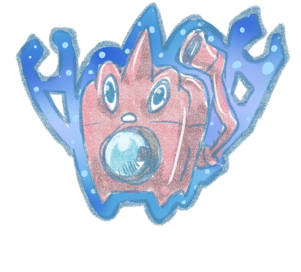 らくがきしたがり屋 修羅 余裕ナッシング泣 1日1ポケモン ポケモン ポケットモンスター Pokemon らくがき1日1ポケモン 1日1絵 らくがき イラスト Rotom 479 ロトム ウォッシュ