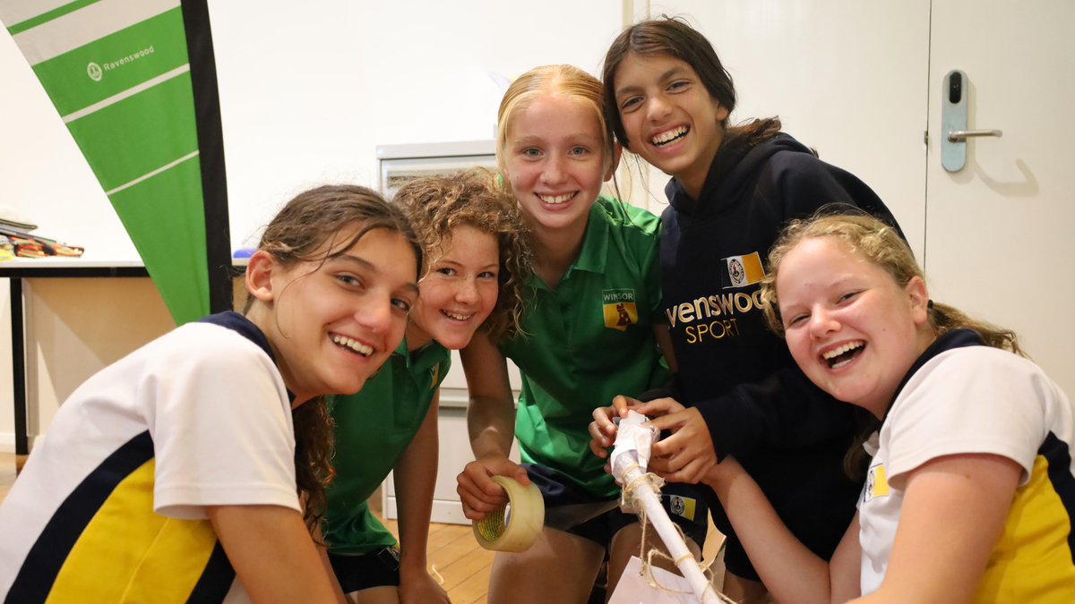 Ravenswood_News's tweet photo. The Years 7-8 Scholars Challenge combined subjects such as Science and Engineering with artistic and sporting pursuits, to tap into the skills of every girl #learningextension #STEM #problemsolving https://t.co/BFoekoCjr7