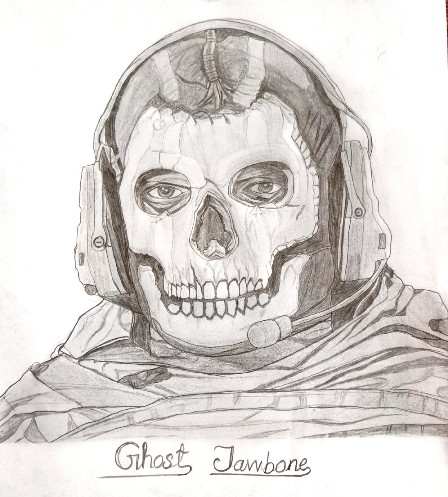 cod ghost drawings