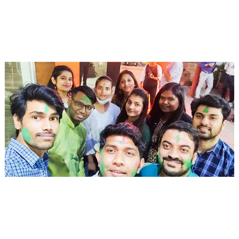 LetsConnect6's tweet photo. Glimpses of Holi celebration at Let’s Connect!
.
.
.
.
#coworkers #letsconnect #letsconnectnoida #coworkingspace #entrepreneur #business #businessowner #cowork #cowokers #workingspace #holicelebration #coworkingcommunity #coworkers #coworkingfacts #coworkingspace https://t.co/1vKgqCJdxr