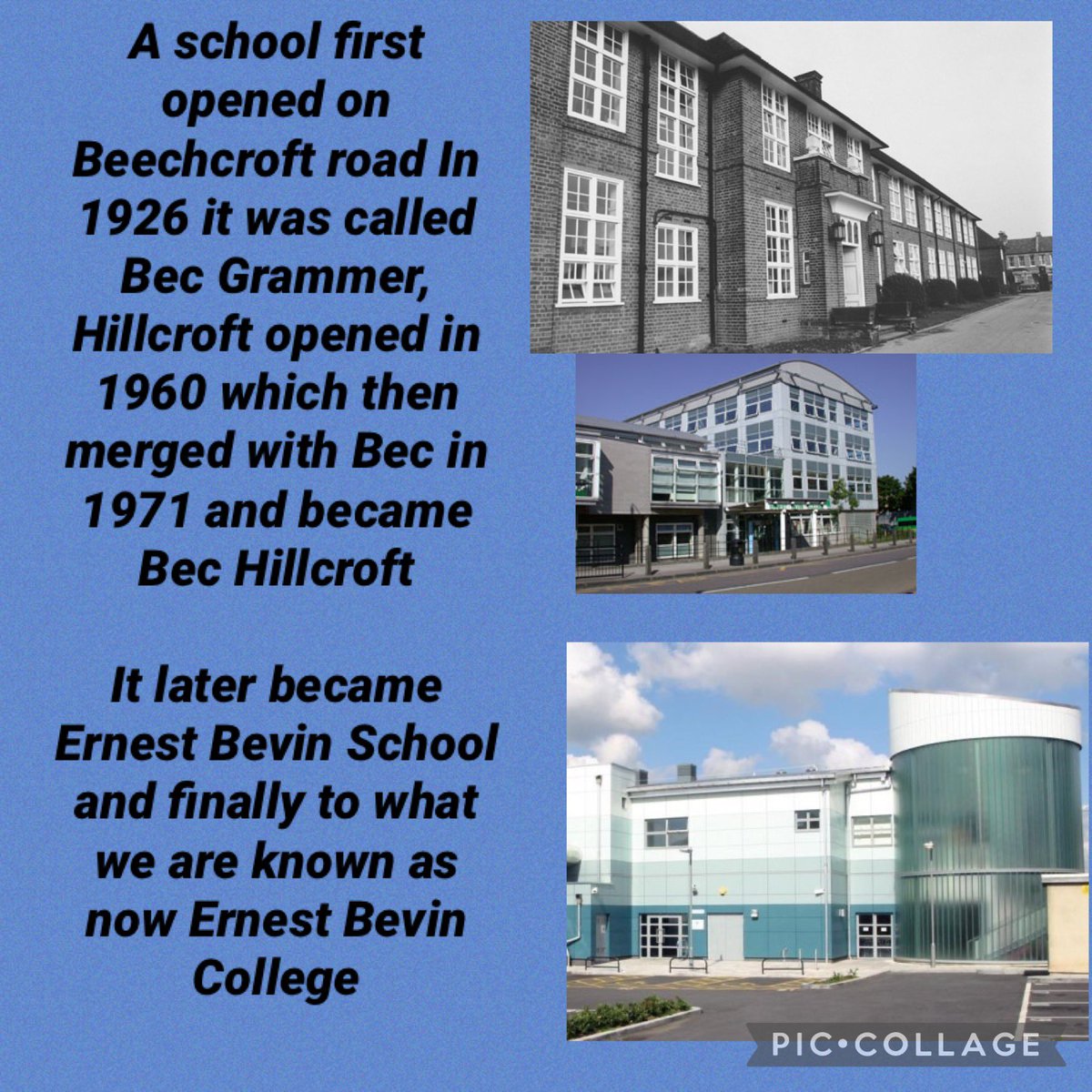 FEBSSW17's tweet photo. Some great answers given to us for our trivia question yesterday, thanks for taking part . . . Look out for the next question . . Full answer below 
#tootinghistory #febs #tooting #community #ernestbevincollege #justforfun https://t.co/XzYESrQgv8