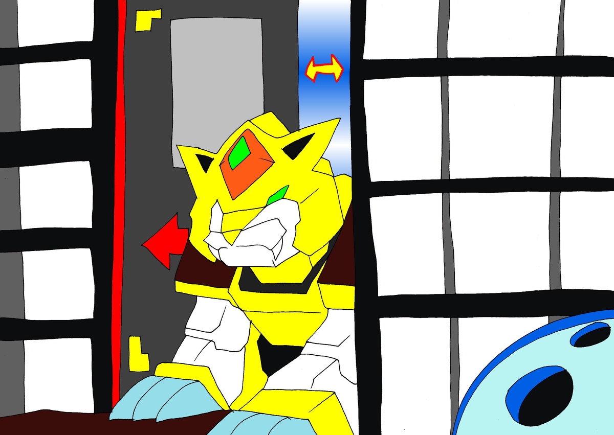 未来の世界の猫型ロボット