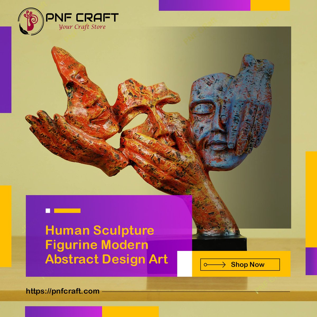 pnfcraft's tweet photo. PNF Craft Human Sculpture Figurine Modern Abstract Design ArtOrder Now: https://t.co/RcRm6wUs0k
#homedecor #handmadeinindia #artofindia #indianart   #handicraftindia #homedecoration #pnfjpr #pnfcraft #pnfindia #livingroom  #shopping #handmade #pnfcraft #pnfindia https://t.co/Yg0JFLRTqi