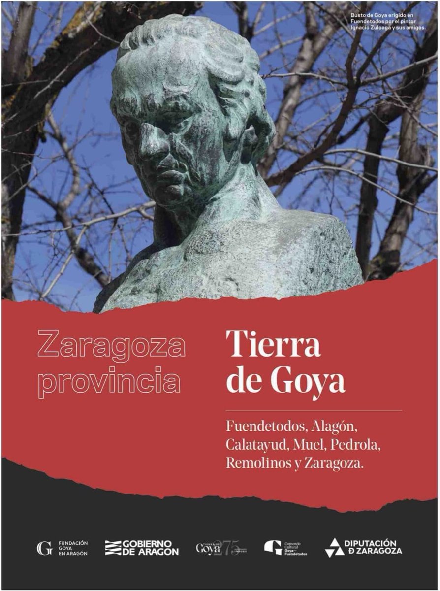 DPZaragoza's tweet photo. 📅🎨 Tal día como hoy, el 30 de marzo de 1746, nació en #Fuendetodos el genial pintor aragonés cuyo talento quedó grabado para siempre: FRANCISCO DE GOYA Y LUCIENTES. Fue un precursor para el arte moderno, desde la pintura a las artes escénicas, el cine o la escultura.

#Goya275 https://t.co/yj9nVaARwu