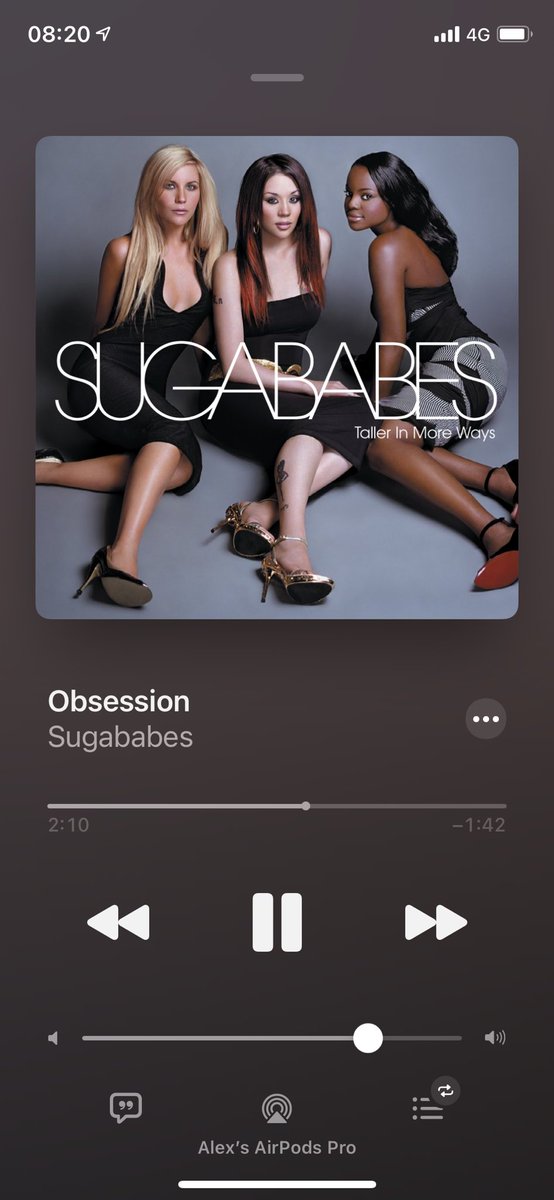 alex_kidd1985's tweet photo. #CommuteSoundtrack My second fave SB's line up covering one of my all time fave 80's songs 🥰

'Your face appears again, I see the beauty there. But I see danger, Stranger beware. A circumstance, in your naked dreams. Your affection is not what it seems' 

#Obsession #Sugababes https://t.co/ZOhu8VIVzb