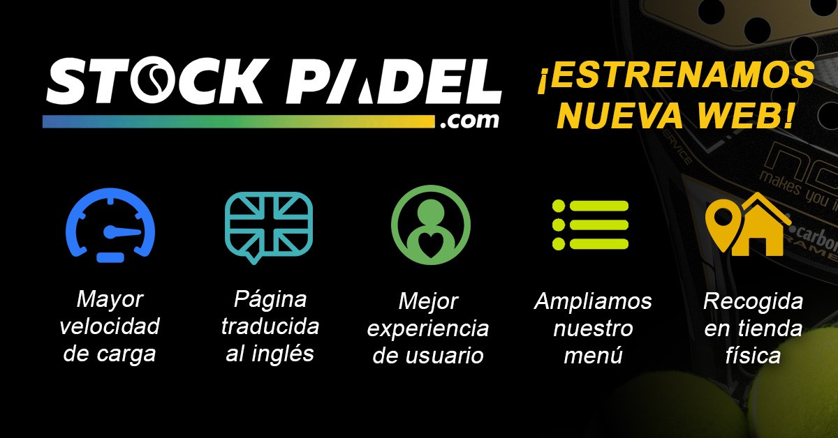 stockpadel's tweet photo. 🚀¡Nuestra nueva web ya está lista!🚀
Si queríamos estar entre los mejores teníamos que dar un salto de calidad, y éste es el resultado: ⬇️ https://t.co/HWB2FnbwN7

Facilitaros la navegación y mejorar nuestro servicio online es nuestro objetivo, seguimos! 💪 https://t.co/ssB6DXQSkk