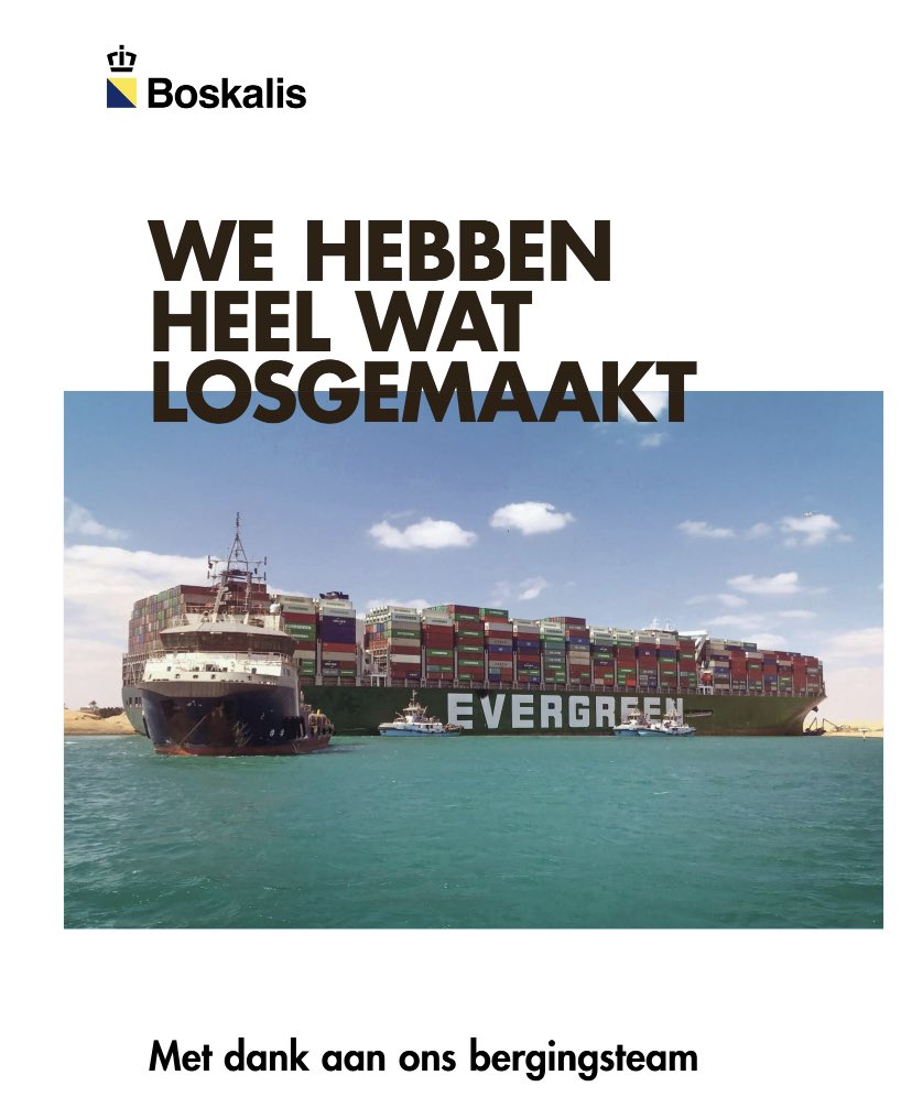 rutger_'s tweet photo. Boskalis adverteert met een tamelijk briljante advertentie in NRC. https://t.co/Zy7mrUOUEW