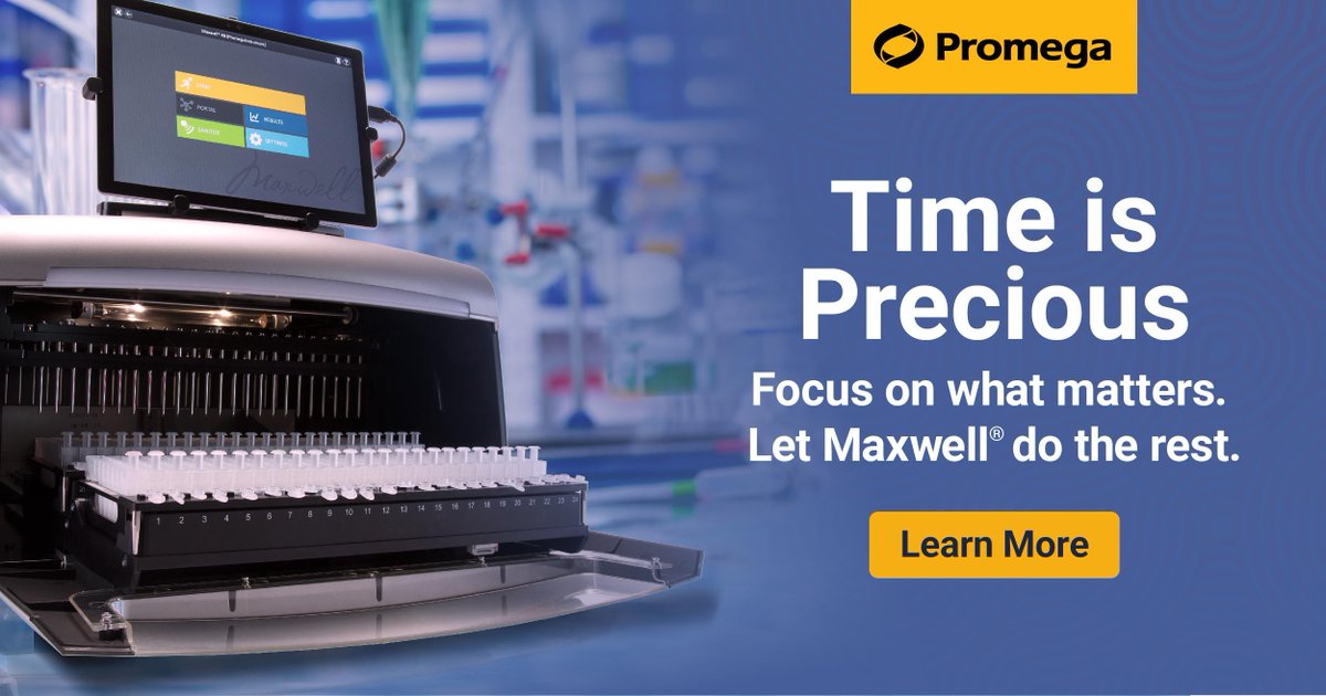 PromegaAG's tweet photo. Save hours with automated DNA and RNA purification from 3D cell cultures including low cell density. See how with the Maxwell® RSC. https://t.co/gNSYcU9rXH https://t.co/LrdBHFDWJk