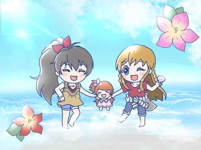 大好きな3人をありがとうございますの気持ち✨? 