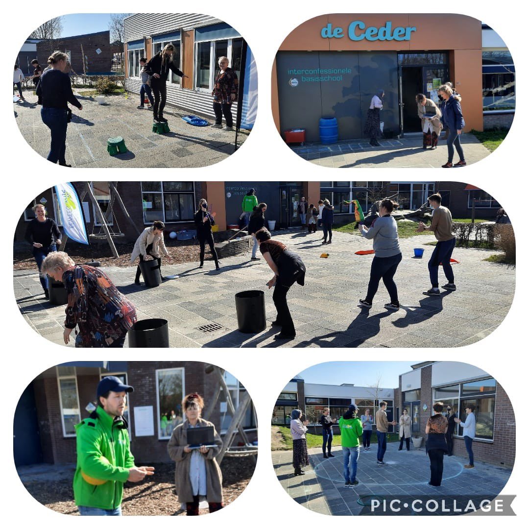 Te gast bij betrokken schoolteam van De Ceder <a href="/Gemeente_Hoorn/">Gemeente Hoorn</a>. Het schoolteam is waanzinnig enthousiast om te starten met de @BeweegWijs methodiek. Op weg naar weer een mooi Beweeg Wijs-plein met heel veel beweegmogelijkheden. ⚽️🏀🏈⚾️🎾🏐