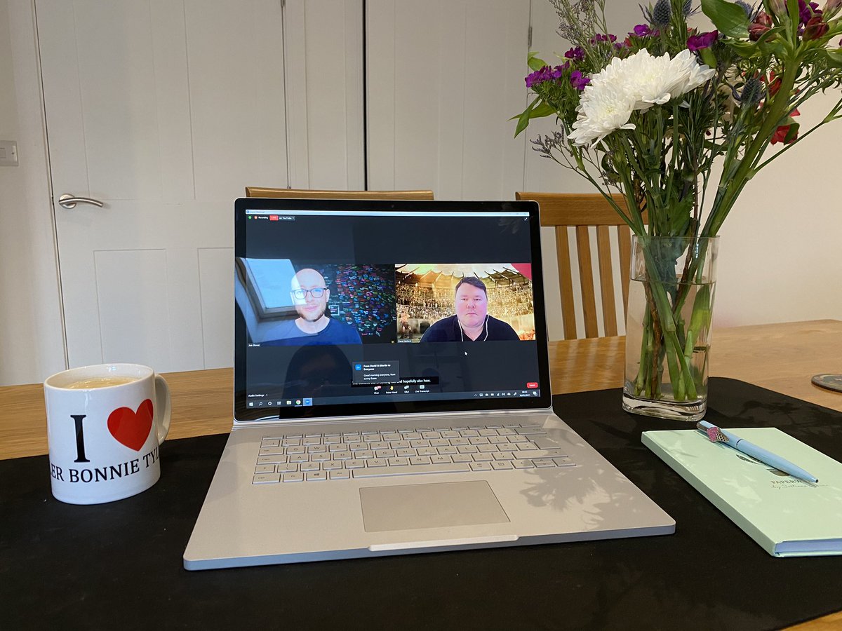 Starting the morning right with a @PositivelyTMM webinar starring one of our favourites, @wordmancopy ☕️ 

#marketingwebinar #marketingmeetup #copywriting