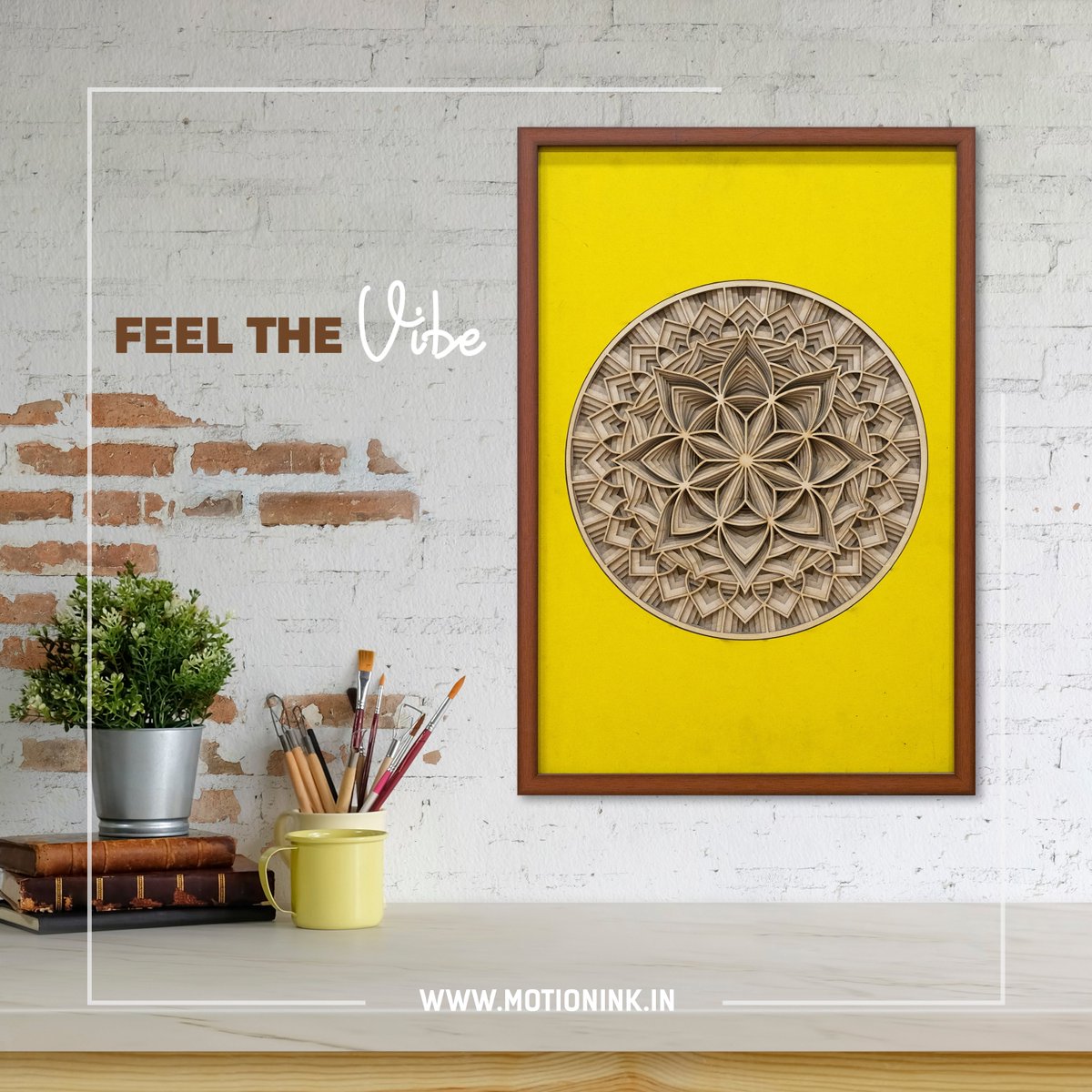 motioninkstore's tweet photo. The meaning of the word mandala in Sanskrit is circle. Mandala is a spiritual and ritual symbol in Hinduism and Buddhism, representing the universe. The circular designs symbolize the idea that life is never ending and everything is connected...

#mandalawallart #mandalaartonwall https://t.co/a1SDHSN1J7