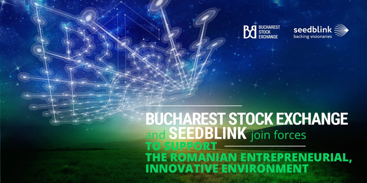 BVB_Ro's tweet photo. We are proud to announce a strong partnership with @seed_blink with the aim to support Romanian entrepreneurial environment.
For more details: https://t.co/xTyzZ1PilS
#BVB #PartnersForTheFuture #SeedBlink #Partnership #capitalmarkets #SmartMoney #CEEStartups #SEEStartups https://t.co/VUjTwuMMxd