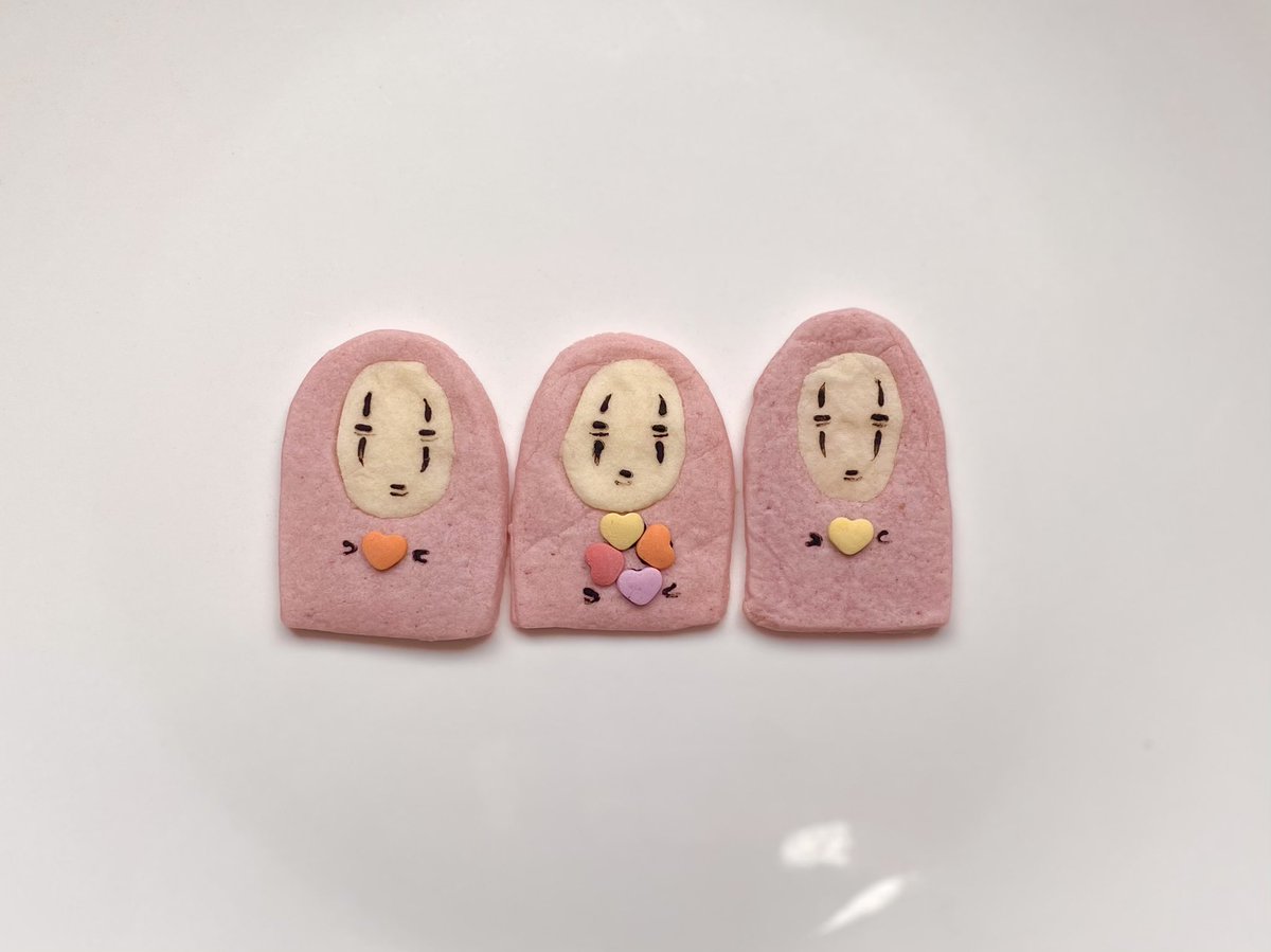 ノノ 千と千尋の神隠しクッキー ラブリーなカオナシがかわいい ノノ 千と千尋の神隠しクッキー ラブリーなカオナシがかわいい