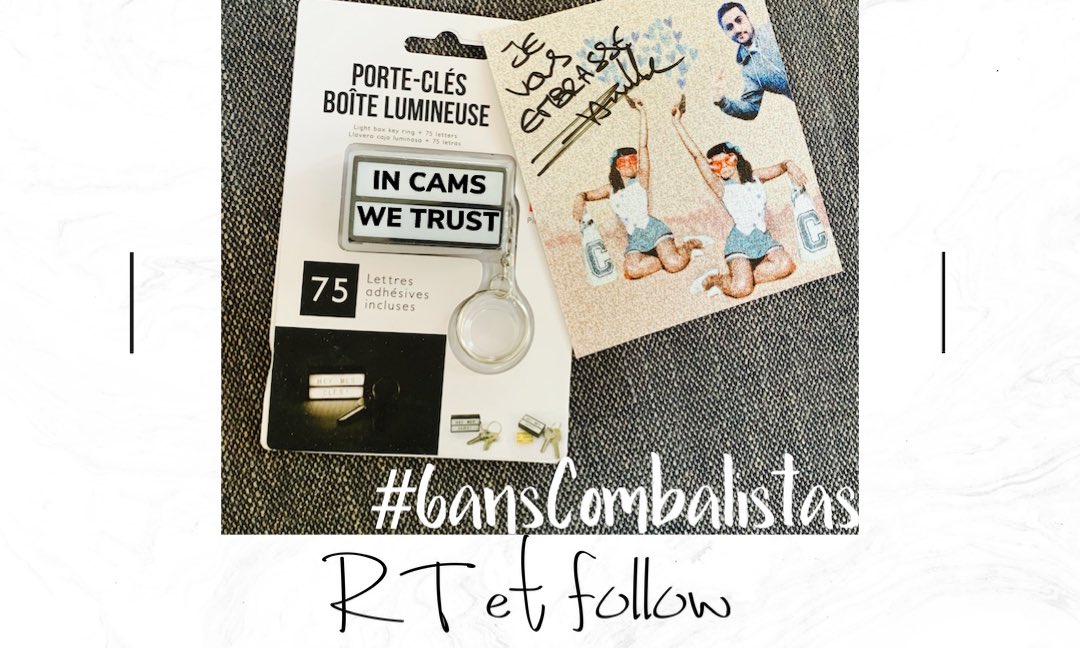 Combalistas's tweet photo. Pour nos #6ansCombalistas on vous propose un #concours pour gagner cette merveille!! 
RT et follow pour participer 🥰 https://t.co/MY9FSFXBkF