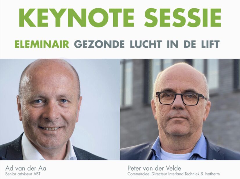 ABTbv's tweet photo. Op 1 april vindt @BuildingHolland Digital plaats! Peter van der Velde (@HC_Interland) en Ad van der Aa (ABT) presenteren een luchtbehandelingssysteem dat zorgt voor virusvrije lucht in liften. Aanmelden: https://t.co/DdORfCEWsi #eleminair #luchtbehandelingssysteem https://t.co/c7v3PJmuw0