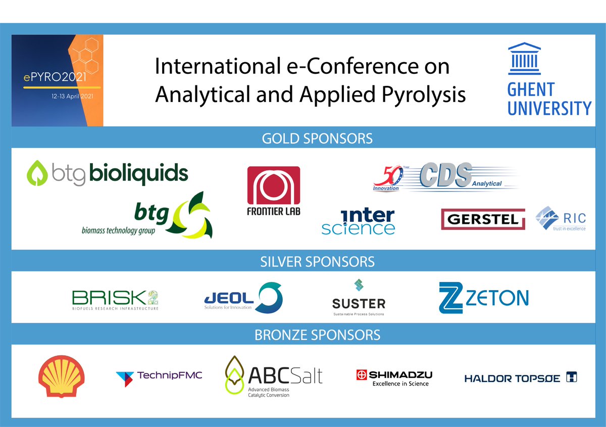 We will like to extend our warm gratitude to our SPONSORS for the upcoming #epyro2021 and next year #pyro2022 - Registrations for #epyro2021 are now open at pyro2021.online !