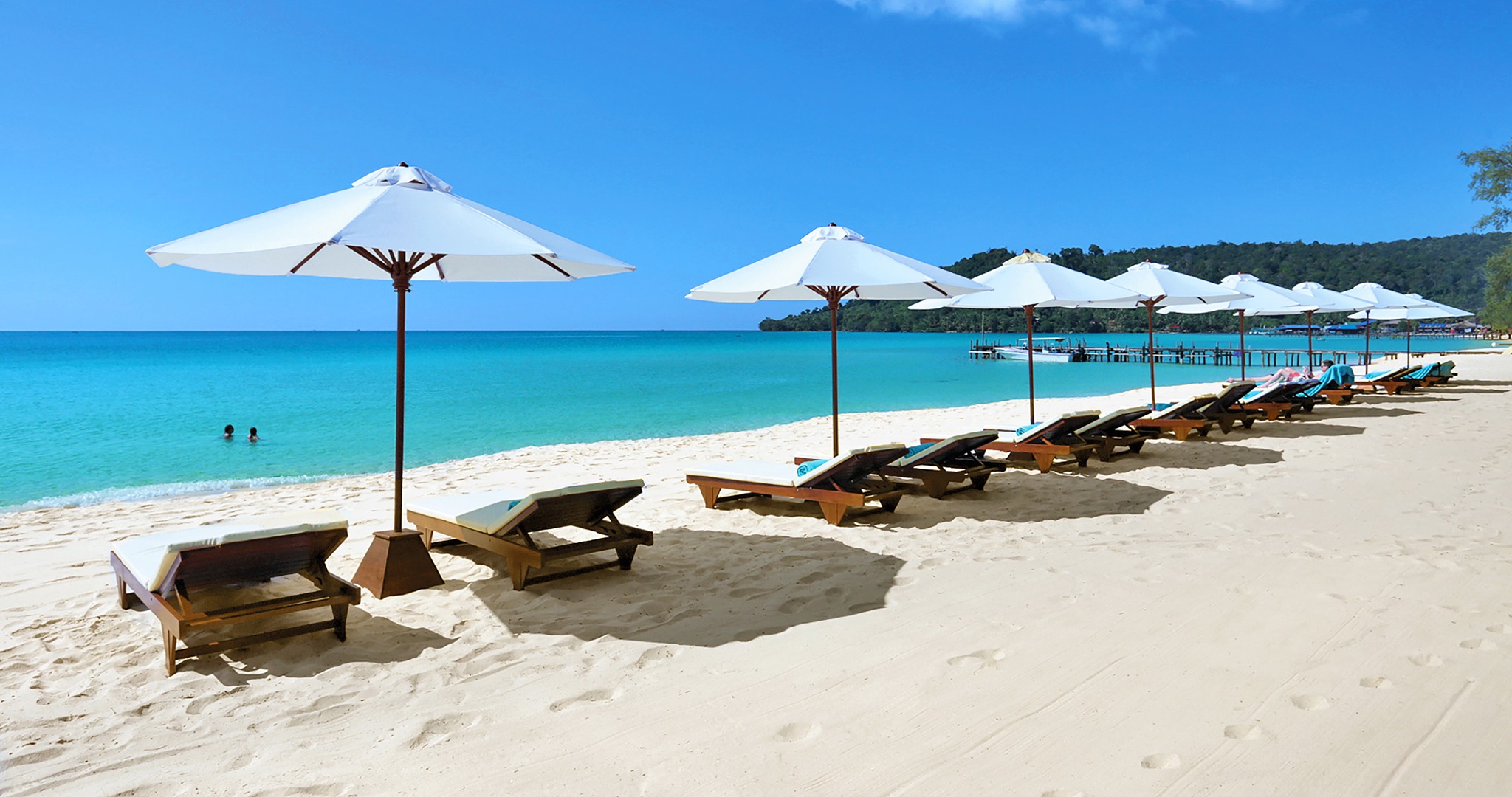Hanuman Travel on X: "Think Cambodia's best beach on Koh Rong when you  think of spending time in #Cambodia. Then think of Sok San Beach Resort,  which opens out onto that very