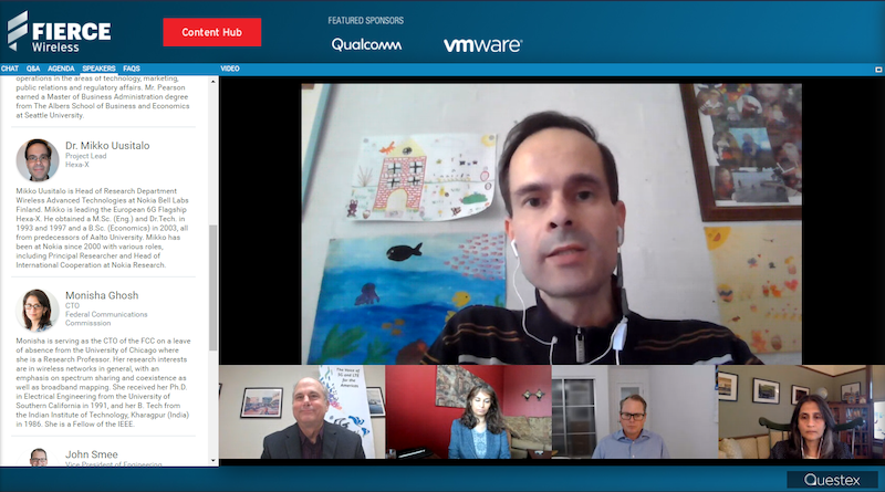 Some pictures of <a href="/UusitaloA/">Mikko Uusitalo</a> and <a href="/MauroBoldi72/">Mauro Boldi</a> during the “LOOKING AHEAD TO A 6G FUTURE” session of <a href="/FierceTelecom/">FierceTelecom</a> 5G Blitz Week (now available on demand) fiercedigitaltechevents.com/5g-blitz-week-… <a href="/5GPPP/">5GPPP</a>