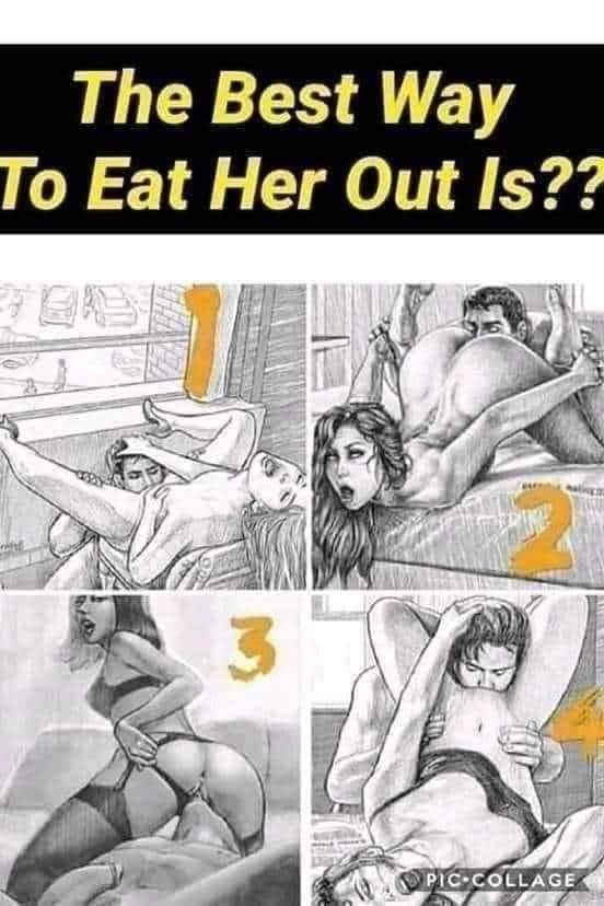Police ladies tell me what is your favorite way to be eaten out 1-4 choose? https://t.co/Usl4Oscwl4