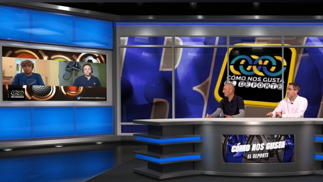 CNGEDtv's tweet photo. Si te perdiste ayer nuestro #Programa49 de #CómoNoGustaElDeporte con Gonzalo Viou,
@gonvinu campeón de 🇪🇸 esquí y Daniel Mérida
@Mridatenis1 no te preocupes que puedes volver a verlo aquí 👉🏽https://t.co/A8F5aBw2Gb
🎙️@Pa_Alonso @Mangelfernato y Goyo Ybort @KyKClub https://t.co/TsWQdJK3PG