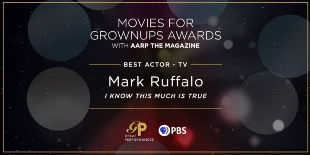 lupin_remus__'s tweet photo. Mark received the award for the best television actor at the AARP Movies for Grownups with the series βI Know This Much Is Trueβ. Congratulations Mark! πͺπ»β€οΈπ
β’
β’
@MarkRuffalo
#markruffalo #ruffalo #ruffalovers #ruffalord #iktmit #iknowthismuchistrue #award #actor https://t.co/EoIVQd6zly