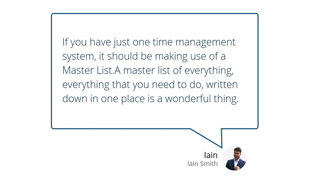 iainsmithcoach's tweet image. The Master List Has Everything On It
Read the full article: The Master List
▸ lttr.ai/e9WU
#MasterList #TimeManagementSystem