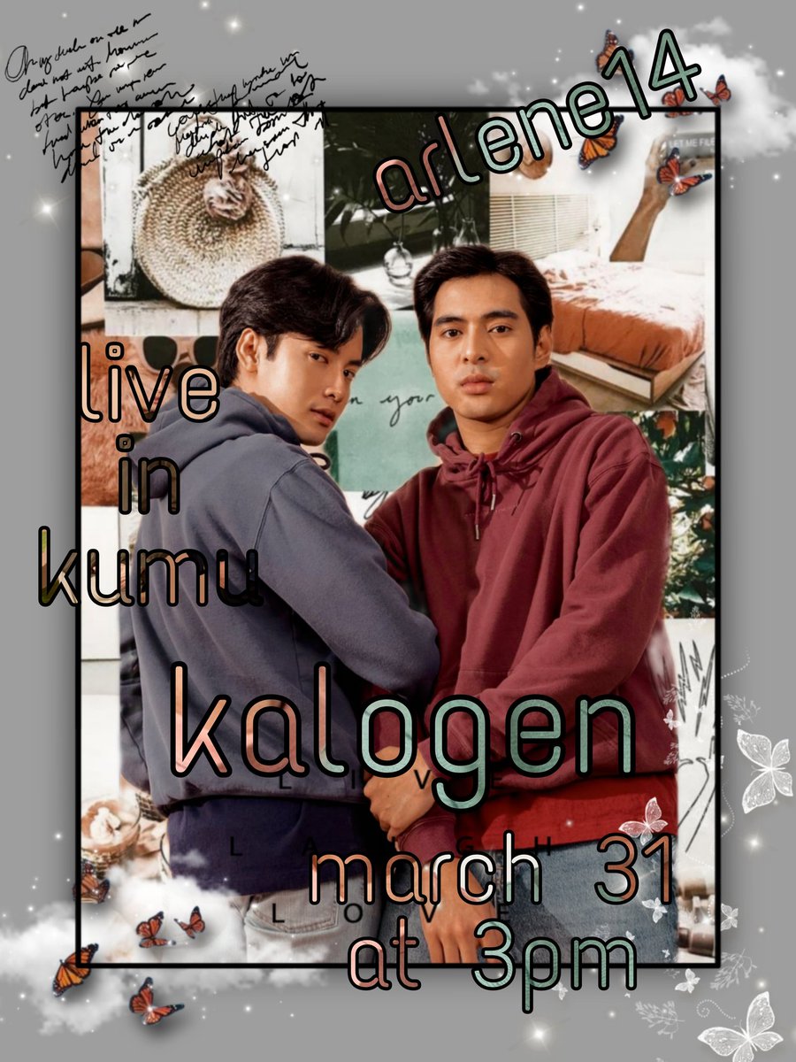 Arlenefangirl14's tweet photo. excited na ako bukas
Kalogen live in kumu
#myfanart
#mmoliveinkumu
#kaloytingcungco
#genesisredido
#kalogen
@kaloytingcungco
@genesis_redido https://t.co/Qzv06Hj7II