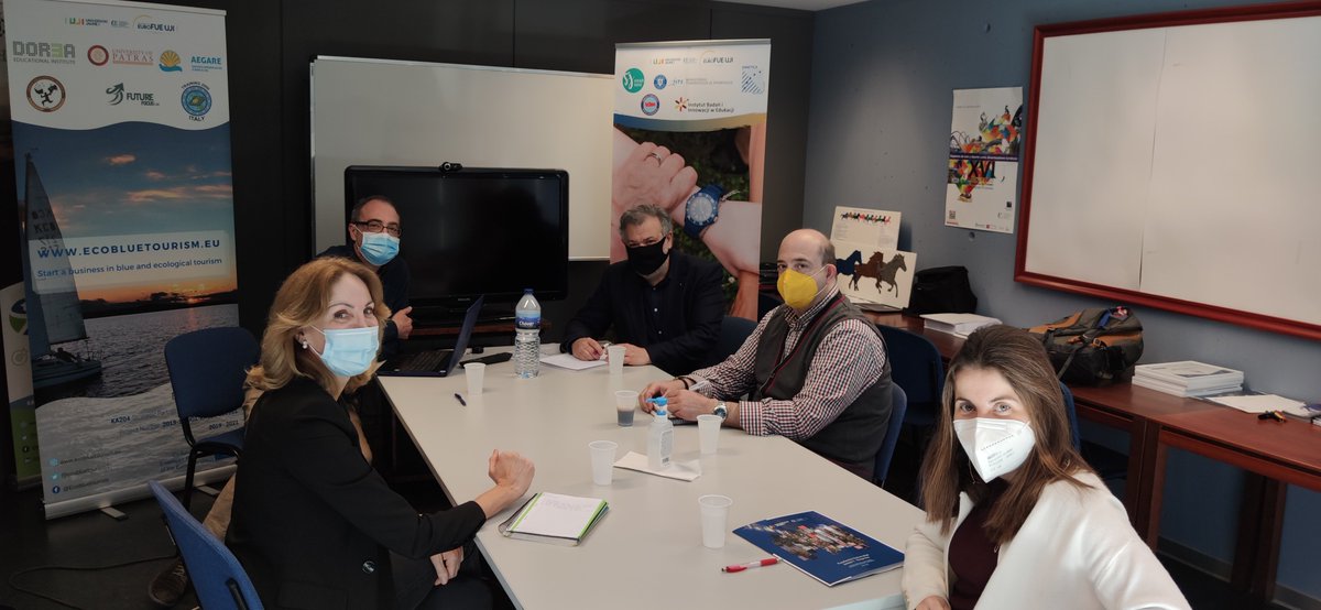 NelaGomezV's tweet photo. Nos reunimos con nuestros colaboradores #INNETICA, con ideas de proyectos🇪🇺 muy interesantes y muchísimas ganas de continuar trabajando y colaborando juntos https://t.co/unqqMIjGY5