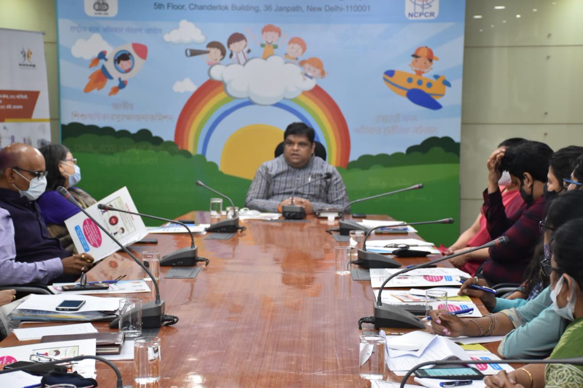 A Meeting on Restoration and Rehabilitation of Girls trafficked from Jharkhand staying in CCI's of Delhi was organised by NCPCR with the officials of CWC's and DCPO's of Delhi.

<a href="/MinistryWCD/">Ministry of WCD</a> <a href="/HemantSorenJMM/">Hemant Soren</a>