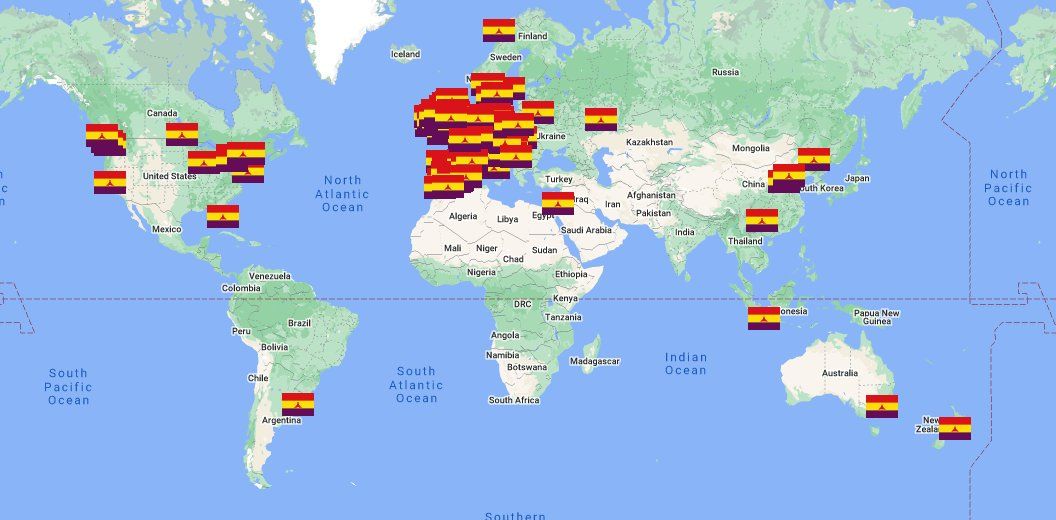 Dedicado a los que hablan comparan a las Brigadas Internacionales con el fascismo (para defender al fascismo), en todo el mundo se les homenajea. En Gran Bretaña decenas de monumentos les recuerdan. Navegad por el mapa para ver memoriales en el mundo
buff.ly/3crtNya