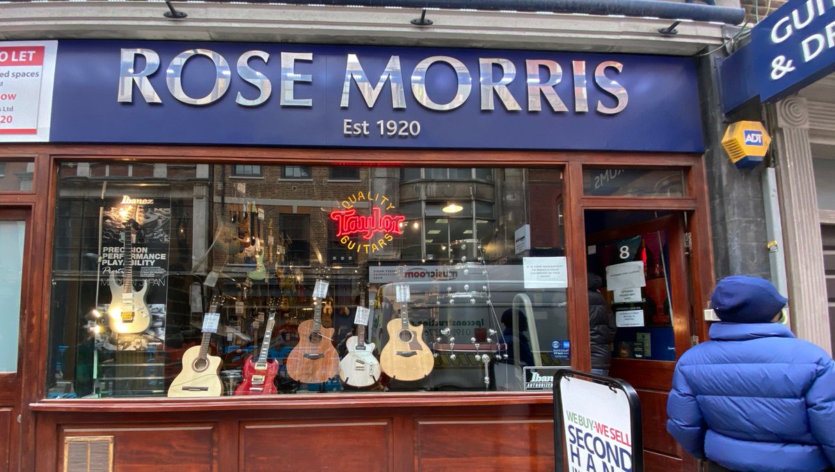 rosemorrismusic's tweet photo. Looking forward to welcoming you all back in soon! 

#rosemorris #denmarkstreet #guitar #bass #taylorguitars #musicshop #kawaipianos https://t.co/IXYq7AW7y0