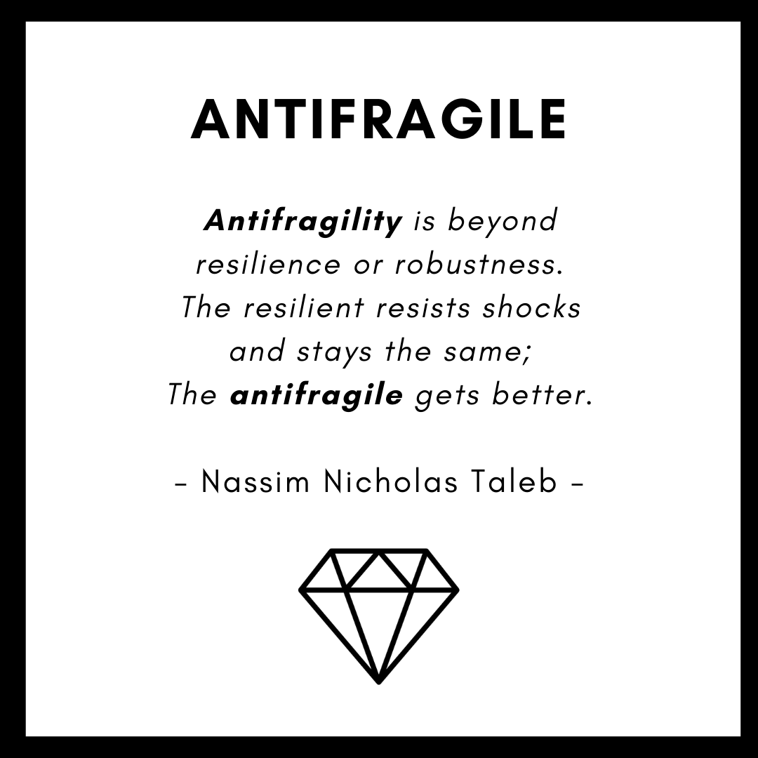 moti_media's tweet photo. “Antifragility is beyond resilience or robustness. The resilient resists shocks and stays the same; the antifragile gets better.” - Nassim Nicholas Taleb (@nntaleb)

#Antifragile 💎

PS: We're #HIRING for a ROCKSTAR Marketing Manager!

Come &amp; join us: https://t.co/P1HubmOxLJ https://t.co/o6ImnXpPts