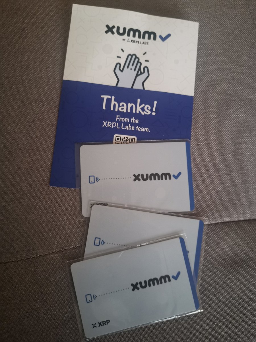 laxmanbelbase's tweet photo. Excited to see these in my mailbox. Can't wait to link it in my xumm. 
Thanks @WietseWind https://t.co/zk1sDVQ1K7