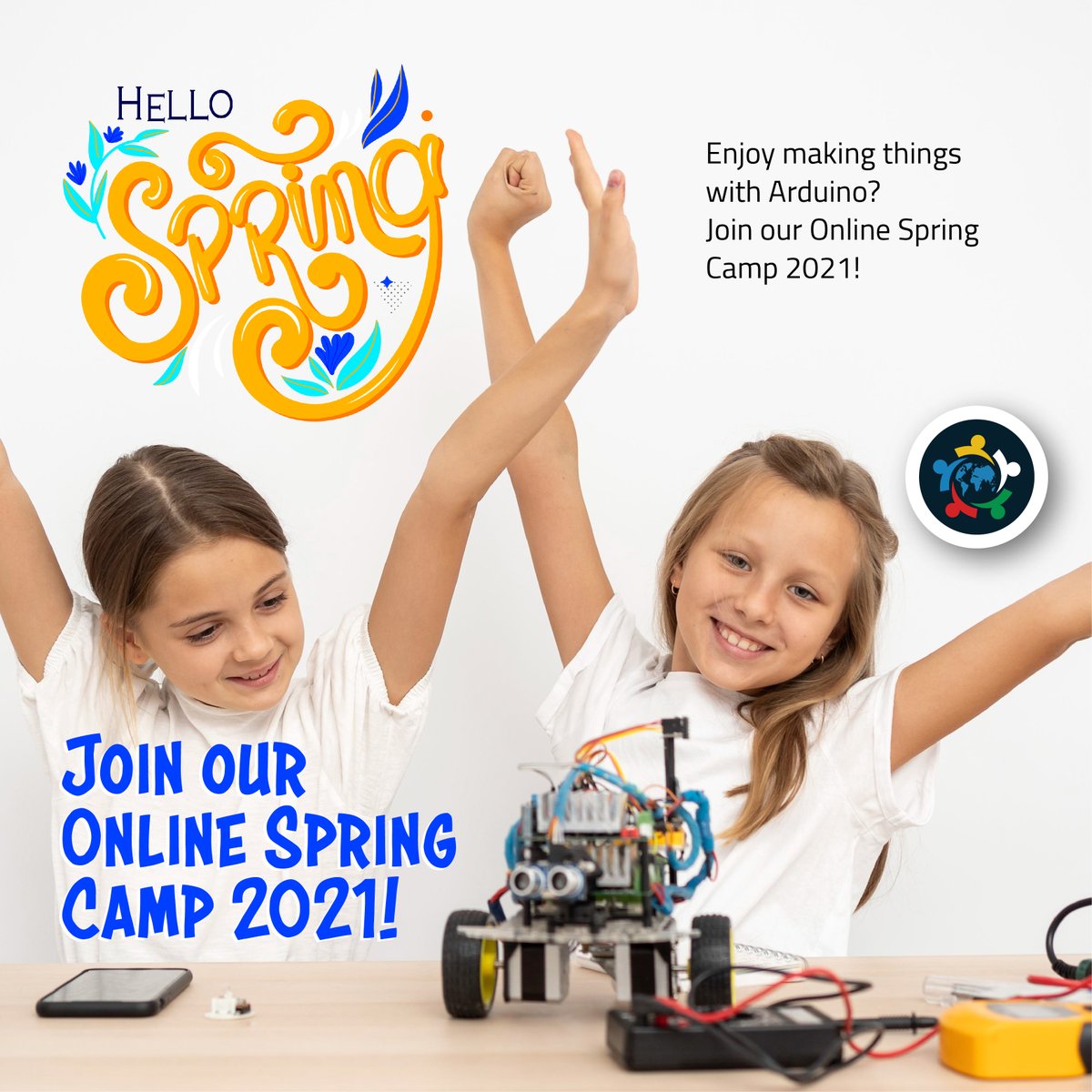 globalvisionae's tweet photo. Enjoy making things with Arduino?
Join our Online Spring Camp 2021!

#globalvisionae #gvtronicsae #springcamp2021 #STEM #UAE #abudhabi #stemforkids #roboticsforkids #gamedev #Robots #stemeducation #edtech #الإمارات_اليوم #WomenInSTEM #womenintech   #الامارات #uae50 #codingisfun https://t.co/gjhtXR6Rrt