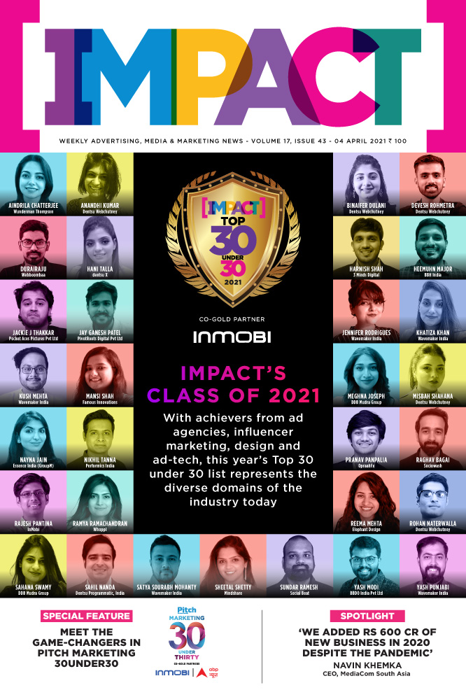 IMPACT_onnet's tweet photo. In #IMPACTthisweek - meet the industry's future stars that are on the #IMPACTTOP30 list this year. Also, read an interview with MediaCom's @NavinKhemka and discover the ace marketers on the inaugural Pitch Marketing 30Under30 list. https://t.co/0vEXmAhyzj