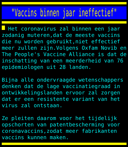 De griep zal zich toch niet stiekem als Covid-19 vermomd hebben?