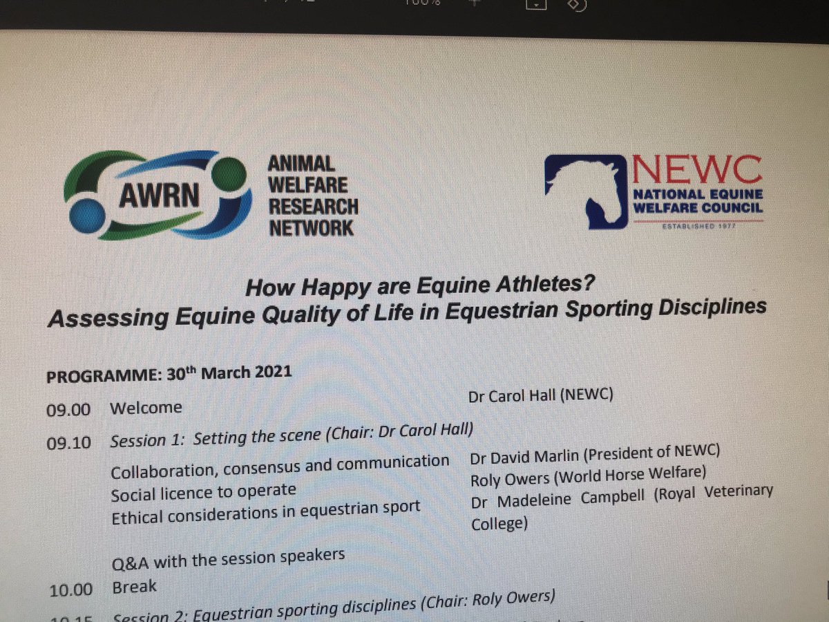 _DeniseVH's tweet photo. Excited 😊 a full day on🐴-welfare #AWRN #NEWC https://t.co/BqmfuLuldt
