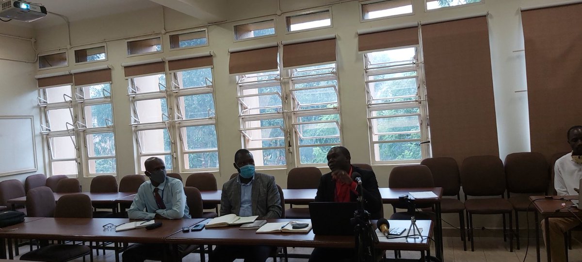 MakCoNAS's tweet photo. #HappeningNow The Department of Chemistry @MakCoNAS meeting #MinistryofScienceTechnology&Innovation to discuss the need and modalities to form a Chemical Society in Uganda for all professionals in the Chemical Sciences https://t.co/JZRnpenh81