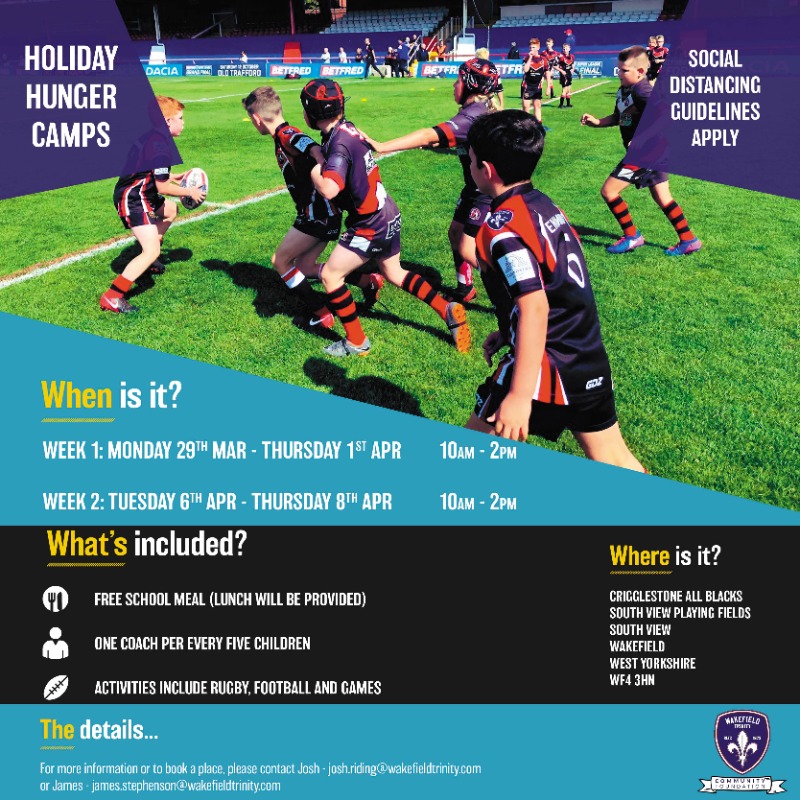 WTComFoundation's tweet photo. 🍲 | Yesterday marked the first day of our 𝗛𝗼𝗹𝗶𝗱𝗮𝘆 𝗛𝘂𝗻𝗴𝗲𝗿 camps running throughout the Easter holidays 🐣

We still have space for week 2!!! Check out all the sign-up information below📝