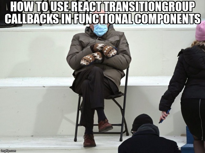 overflow_meme's tweet image. How to use React TransitionGroup callbacks in functional components stackoverflow.com/questions/6686… #reacttransitiongroup #reactjs