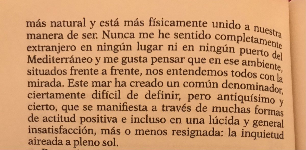 manolocorne's tweet photo. Mediterráneo Moral
(Prefacio “Cartas de Italia”, Josep Pla) @IgnazioRaggio https://t.co/4d17g29jDK