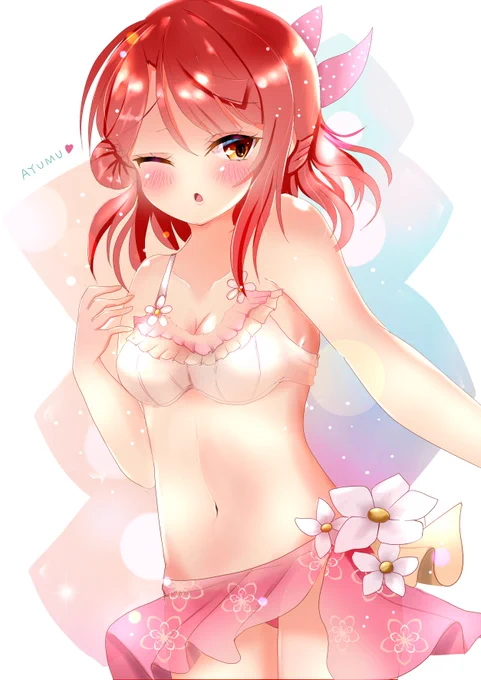 歩夢～?

#上原歩夢 
#虹ヶ咲 